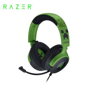 雷蛇Razer 北海巨妖Kraken V4X耳機麥克風Minecraft Edition