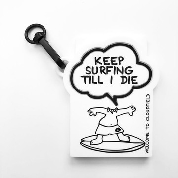 Candies x Cloudfield可黏貼式卡片槽-Keep Surfing Till I Die