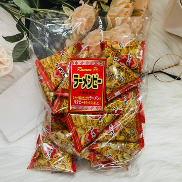 日本 YAMAEI 山榮 落花生點心麵 雞汁老麵花生 花生點心麵 280g 三角包 個別包裝 小面落花生｜全店$199免運