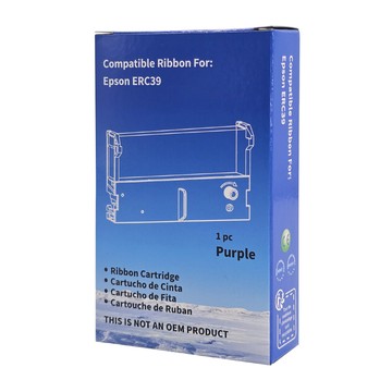 EPSON ERC39 ERC43 4入組 紫色 收銀機 發票機相容色帶 適用 M-U110/M-U111S/M-U310/ERC-301/錢隆A330/PP-5700