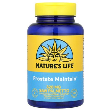 Nature's Life, Prostate Maintain™ 攝護腺健康，100 粒膠囊