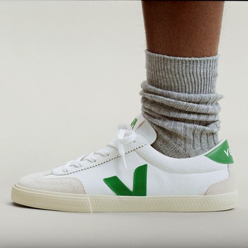 法國 VEJA 經典小白鞋 VOLLEY 德訓鞋 綠 男 - 男 EUR 44 (US 11)