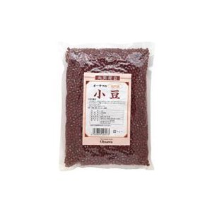 送料無料　オーサワの国産小豆(北海道産)　1kg　x2個セット