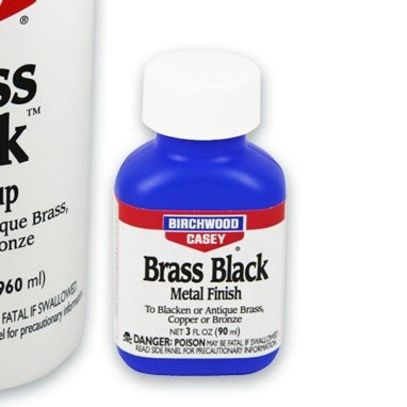 Birchwood Casey Brass Black Metal Touch up Finish, 3oz, for Use