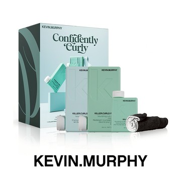 推薦好禮🎁【KEVIN.MURPHY】捲捲人生禮盒組(捲捲髮浴250ML+捲捲潤護250ML+扭扭人生150ML+護髮毛帽)