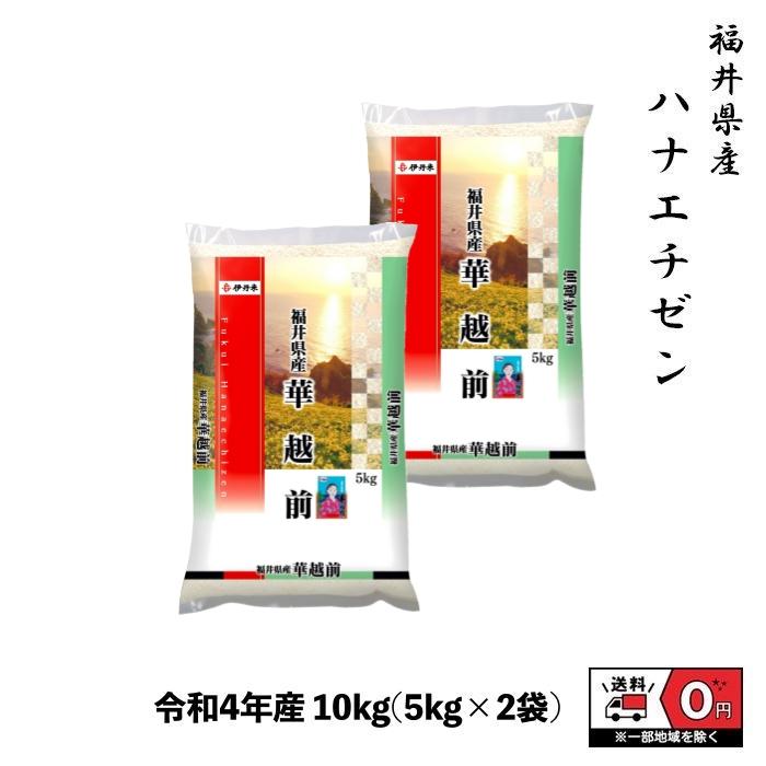 ハナエチゼン 米 10kg (5kg*2) 福井県産 令和4年産 米 お米 白米 おこめ 華越前 精米 単一原料米 ブランド米 10キロ 送料無料 国内産 国産