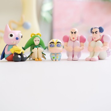 《蠟筆小新》無敵厲害✸✸｜🇯🇵等待中的搞怪遊樂園大冒險！扭蛋公仔組