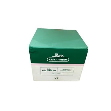CICA VT老虎積雪草爽膚棉60片 盒裝盒損品
