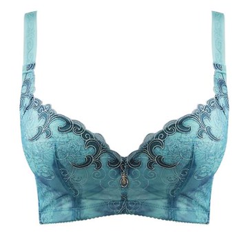 蕾絲古今正品牌新款超聚攏調整型內衣收副乳性感奢華刺繡文胸女生