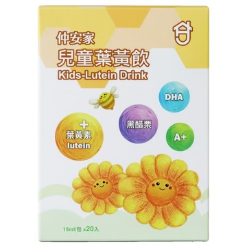 JOIN HOME 仲安家 兒童葉黃飲 20包  1盒  300ml