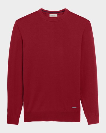 Men's Merino Wool Crewneck Sweater