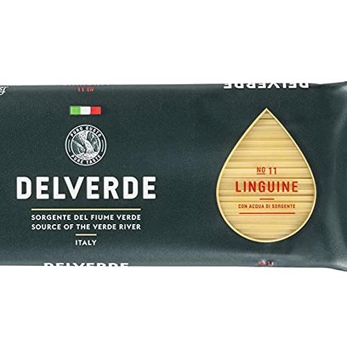 イタリア産　最高級デルヴェルデ Delverde)N.11 リングイネ　　500ｇ 　デュラム小麦セモリナ