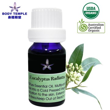 Body Temple純有機尤加利芳療精油10ml