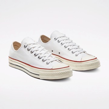CONVERSE Chuck 70經典男女帆布鞋白色 中性鞋-TW162065C