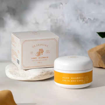 DR.GRANDMA 阿嬤的配方 仲夏輕檸精油身體磨砂膏  350g  1罐