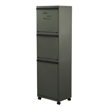 LIV PLUS BESTCO Boite 三層分類垃圾桶綠色