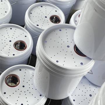 商超茶具店貨源塑料茶水桶 帶過濾網茶盤接水桶 垃圾分類茶渣桶