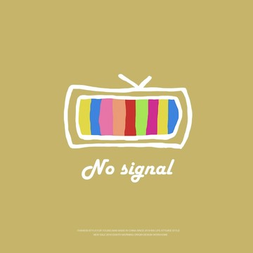 電視機 無訊號【Y1082】文青系純棉 MIT 情侶裝 短袖T恤 台灣製造 快速出貨