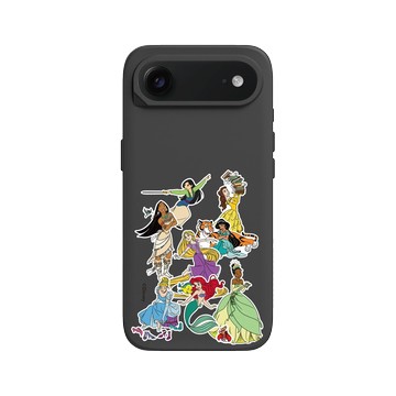 iPhone Air SolidX 黑 - 迪士尼-公主系列 Disney Princess - 貼紙系列-迪士尼公主
