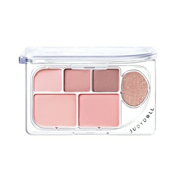 JUDYDOLL橘朵 精巧六色眼影盤8g 01氧感蜜桃