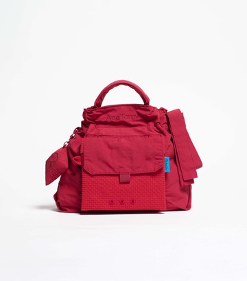 No.8 City Bag—Checkered Paprika 辣椒红城市包