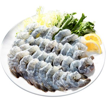鮮綠生活 嚴選開背鳳尾蝦仁 共2包(600g±3%/包 特大規格31/40 美式賣場熱銷)