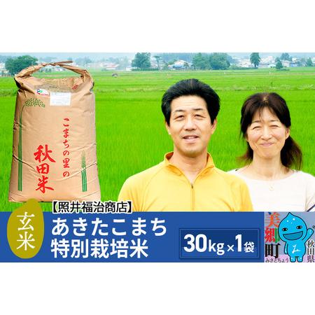 ふるさと納税 令和5年産 あきたこまち特別栽培米 30kg（30kg×1袋）秋田県産 お米 秋田県美郷町