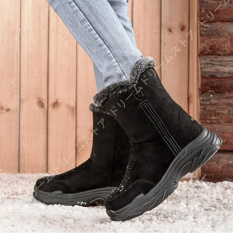 ショート ブーツ 冬用 ボア ブーツ レディース 防寒靴 防水 滑らない スノーシブーツ スノーシューズ 裏起毛 スリッポン ウィンターブーツ おしゃれ 通販 Lineポイント最大0 5 Get Lineショッピング