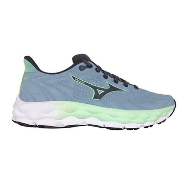 MIZUNO WAVE SKY 8 男慢跑鞋-運動 休閒 訓練 美津濃 J1GC240251 灰黑淺綠