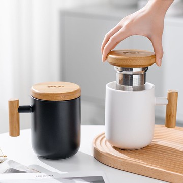 【獨享茶具】陶瓷明茗杯 2.0 泡茶杯 馬克杯-香港限定 生日 新年