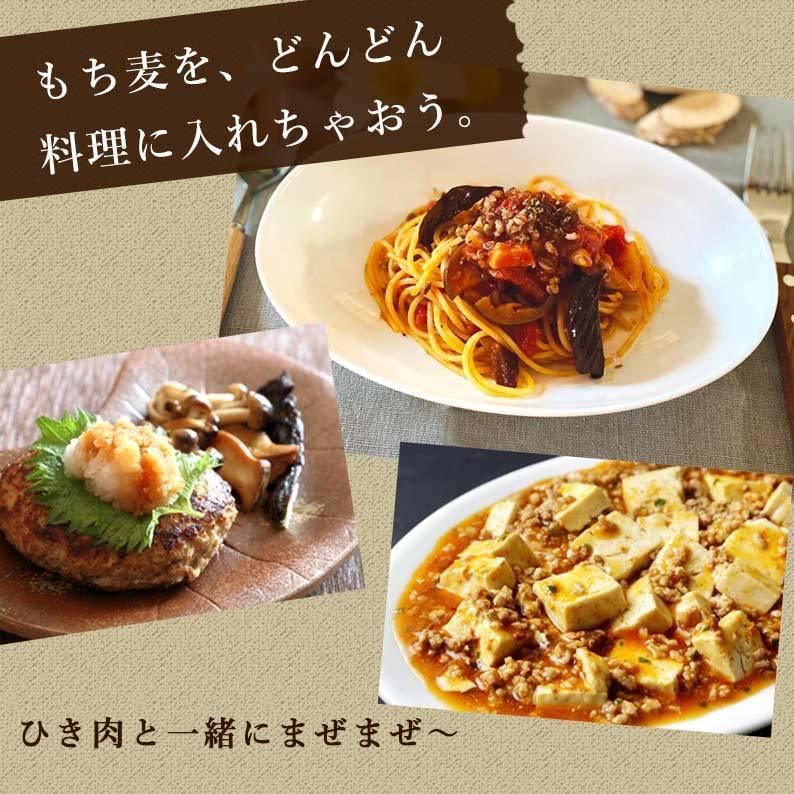 もち麦 国産 ゆでもち麦 100g 2袋セット 送料無料 (国産 希少ダイシモチ100%) 食物繊維 無添加 もちむぎ ダイシモチ 加熱済