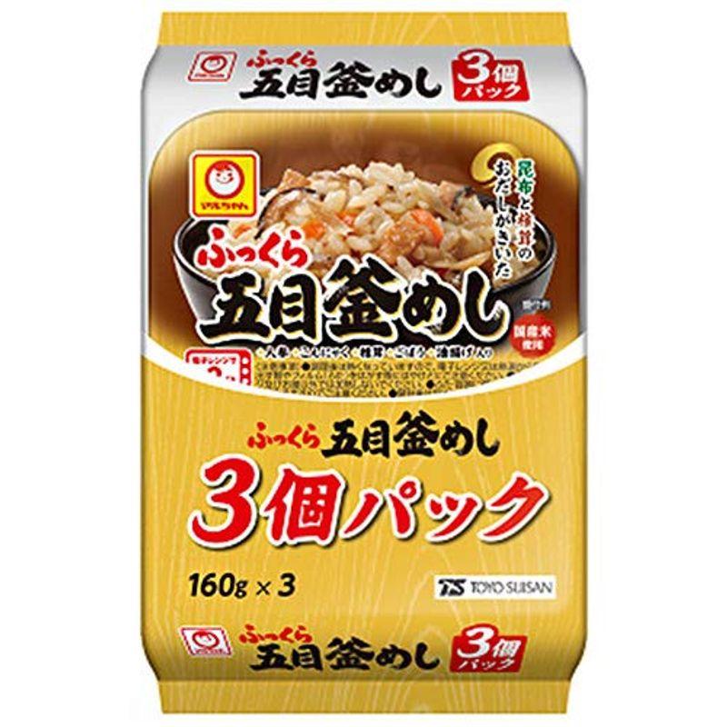 東洋水産 ふっくら 五目釜めし 3個パック (160g×3個)×8個入×(2ケース)