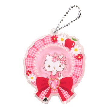 asdfkitty*KITTY 勳章造型 壓克力相框吊飾 掛飾-日本正版商品