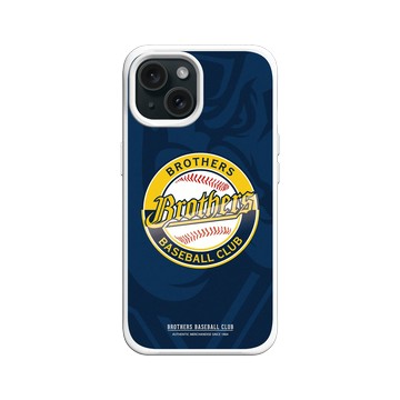 iPhone 15 SolidX 白 - 職棒-中信兄弟 Brothers - 美式風格