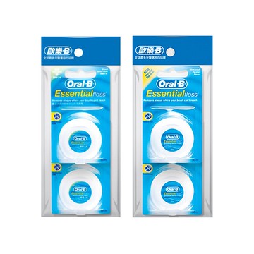 Oral-B 歐樂B 牙線薄荷微蠟／無蠟(50Mx2入) 款式可選【小三美日】D814854
