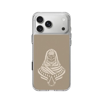 iPhone 17 Pro Max Clear Case（相機按鈕） 透明 - Assassin's Creed - Assassin's Creed Mirage® - Basim Sand Figure