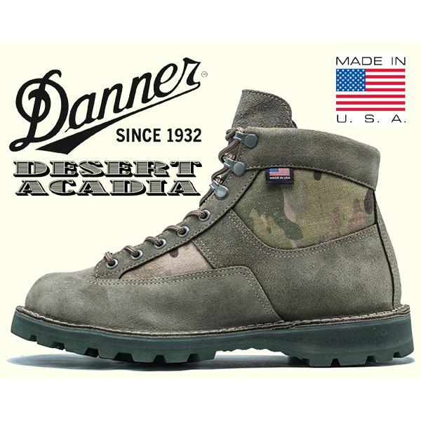 Danner　デザートアケーディア　usa製 スウェード　ブーツ　90's DANNER DESERAT ACADIA 35111(6H(24.5cm) SAGE CAMO): Danner