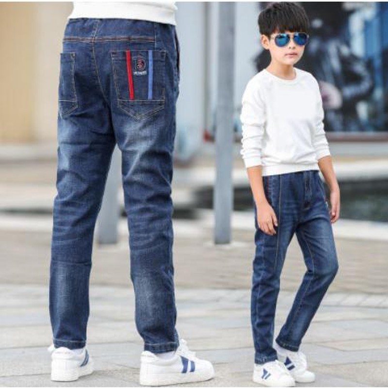 120サイズ 子供服 デニム キッズ ジュニア パンツ 男の子 ボトムス 長