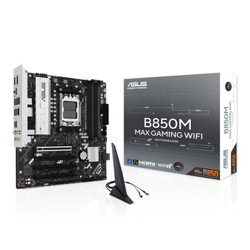 ASUS B850M MAX GAMING WIFI 主機板+AMD R7 9700X+華碩 Prime LC 360 ARGB 一體式水冷