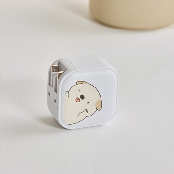 【TOYSELECT】嗚比的朋友YA GaN 45W Type-C雙孔充電頭