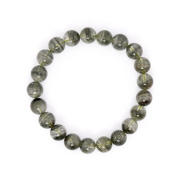 寶麗金珠寶-天然綠幽靈水晶手珠