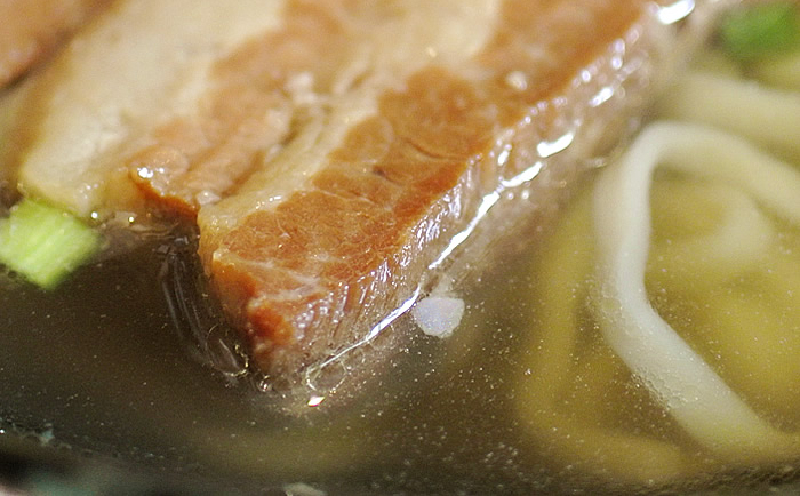 こだわりの自家製麺　上原そばの三枚肉そばセット（生麺4食入り）