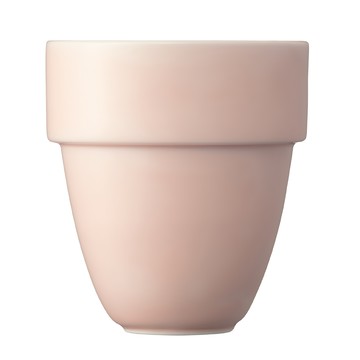 cores 有田燒雙層馬克杯 - 櫻花粉，日本佐賀有田町老廠燒製，適用微波爐，可堆疊收納  1個