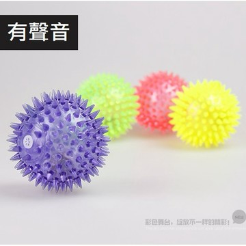 ＊Nicole寵物＊發光閃亮跳跳球【內含電池】啾啾叫,有聲玩具,紓解壓力,抗憂鬱,互動益智,材質耐咬,磨牙潔齒,彈性佳