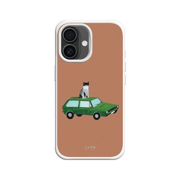 iPhone 16 SolidX 白 - Soupy Tang 湯舒皮 - Roof Seat