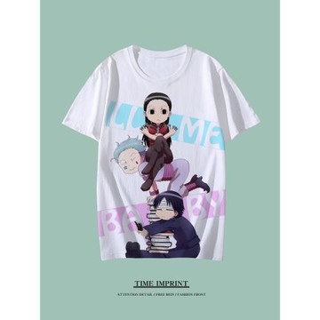 全職獵人杰富力士 西索短袖T恤速干痛衣揍敵客薄款體恤衫青少年裝