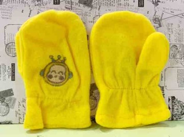 【震撼精品百貨】OSARUNOMONKICHI_淘氣猴~兒童冬天手套-黃#98215