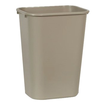 Rubbermaid 樂柏美 桌邊垃圾桶  36.5 x 26 x 38.1cm  米色