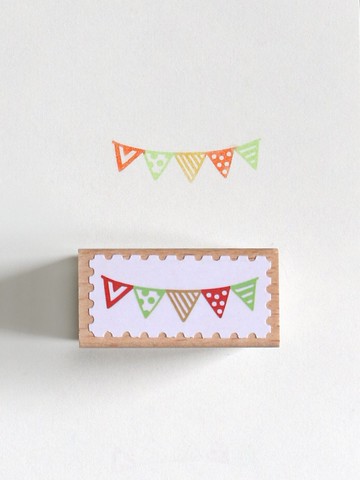 小彩旗 原創自由拼色印章 日本TaiyopineFineColor製造