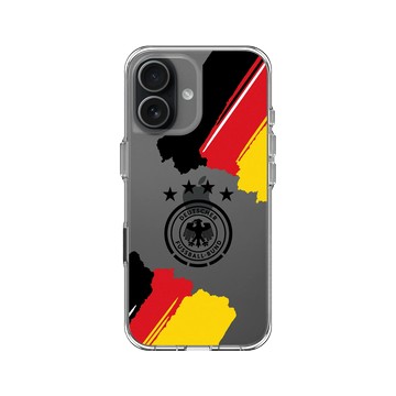 iPhone 17 Clear Case（相機按鈕） 透明 - Deutscher Fußball-Bund - Logo - Flag